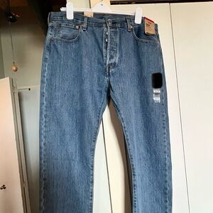 NWT Levi’s Original 501 Button Fly Jeans Size 38 x 30